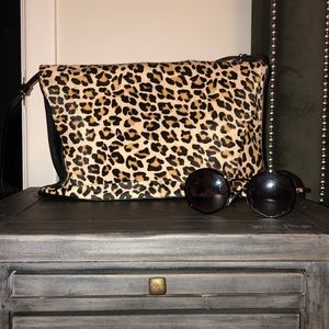 Zara Leopard Crossbody Purse